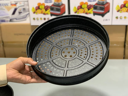 DUBAIZONES™ 2 in 1 Frying Pan and Steamer 32cm