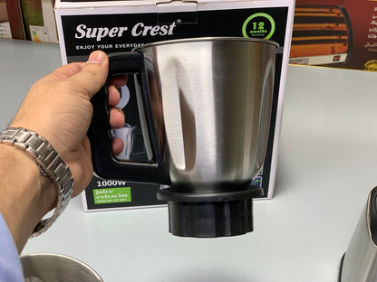 DUBAIZONES™ Super Crest 3 in 1 Juicer ,Blender and Chopper