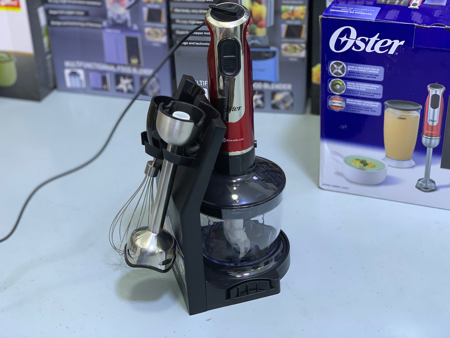 Oster Hand Blender Set – 800W | Versatile Kitchen Tool