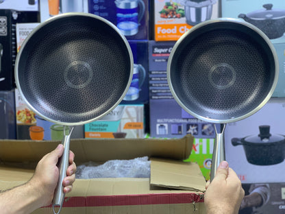 Laser Coating Shallow Frying Pans without lid