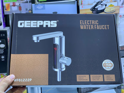 Geepas Water Heating Electric Faucet|| 3300W & 2 Years Warranty