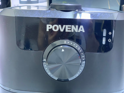 Povena Healthy Air Fryer 5.5L capacity Temperature Control |