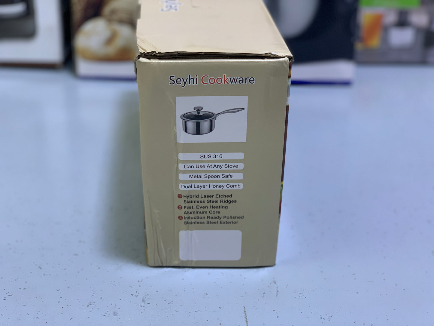 Laser Coating Sauce pan 16cm