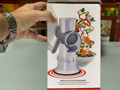 DUBAIZONES™ SumoSlicer Vegetable Slicer Stainless Steel 3 in 1 High Quality