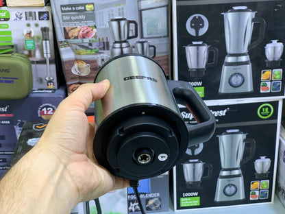 Geepas Multi-Functional Chopper – 5L Bowl | 500W Motor | Stainless Steel Blades | 2-Year Warranty