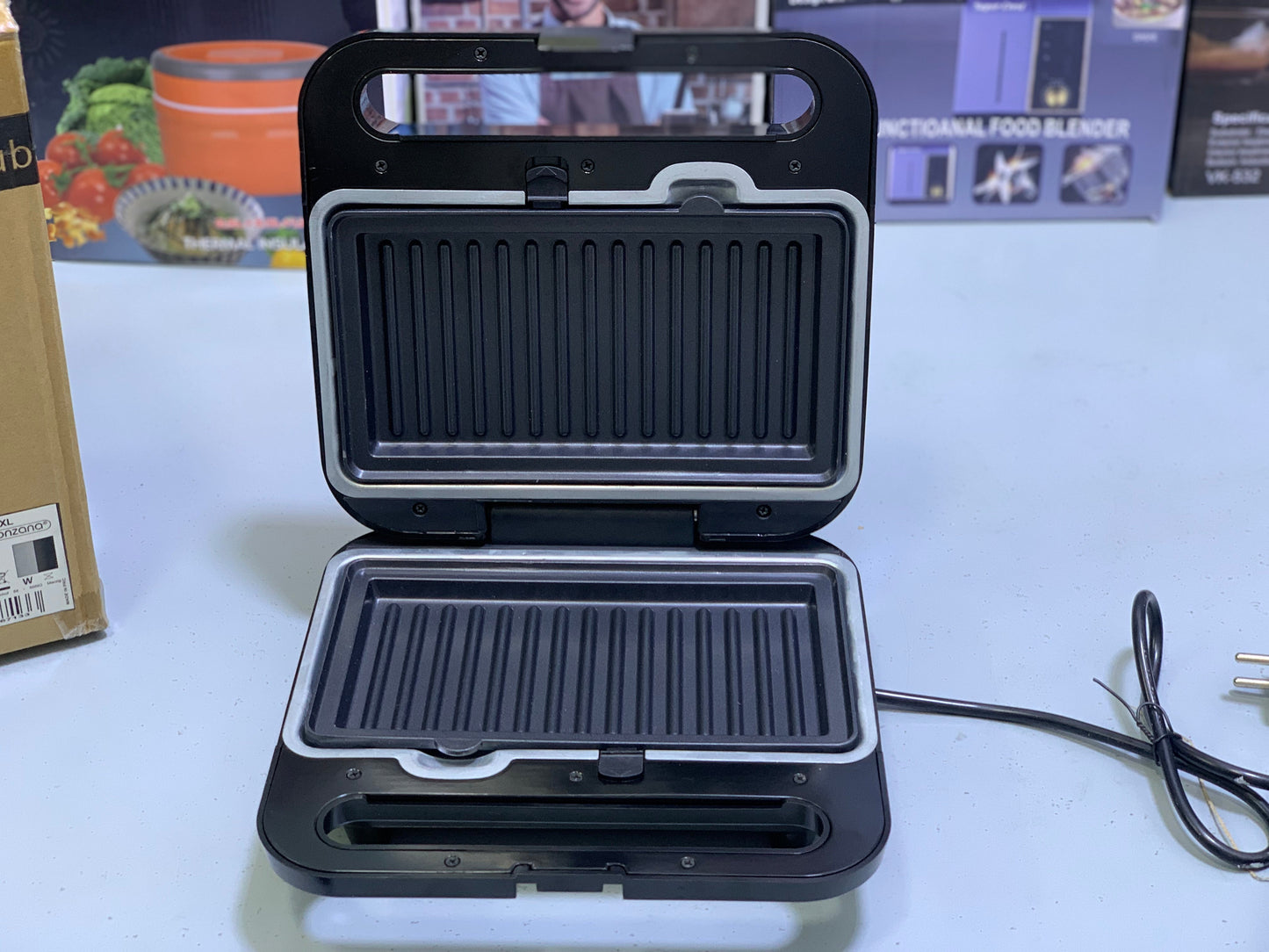 Monzana Sandwichmaker 3in1 XL|1000W|GHSM1300