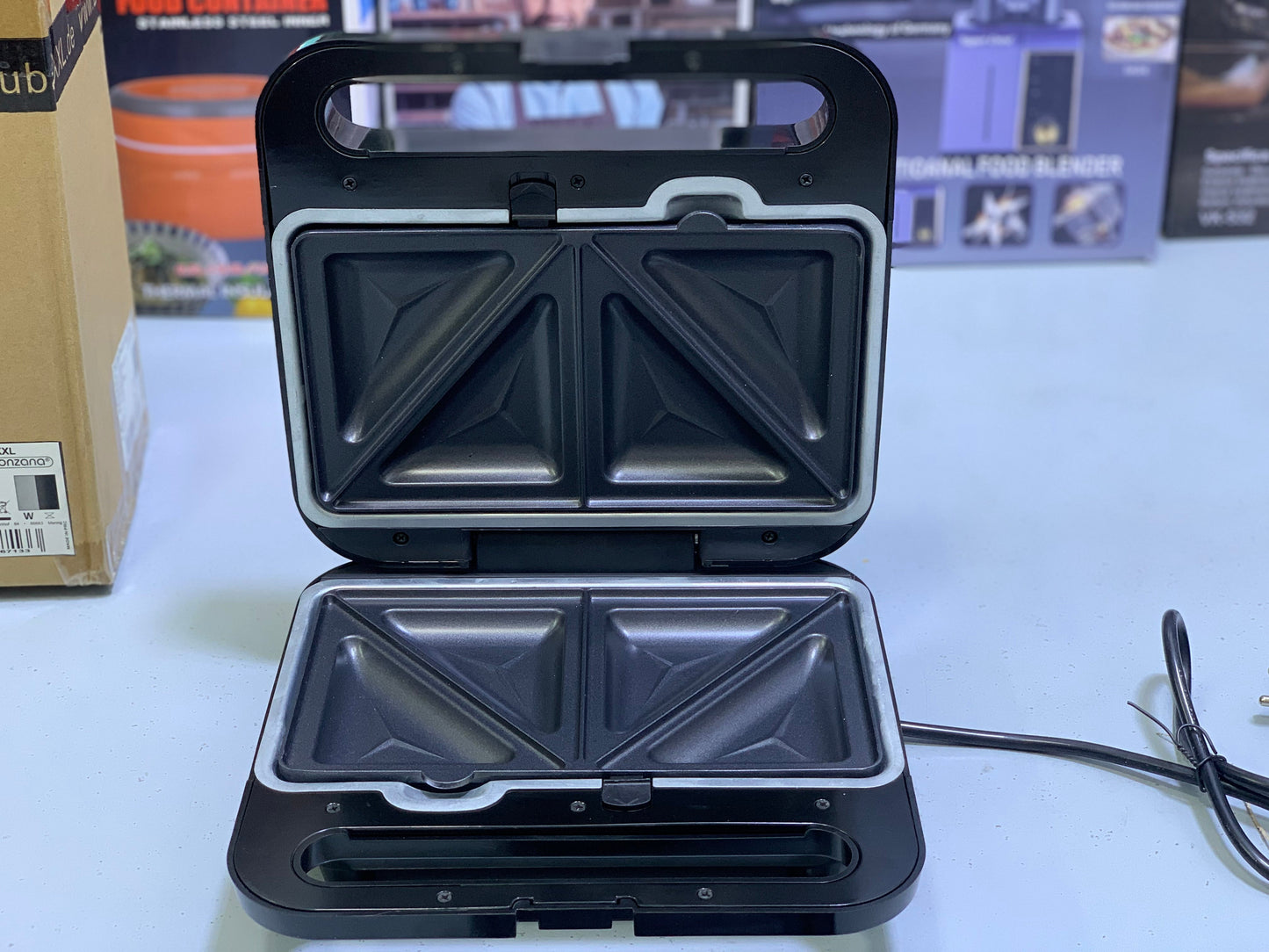 Monzana Sandwichmaker 3in1 XL|1000W|GHSM1300