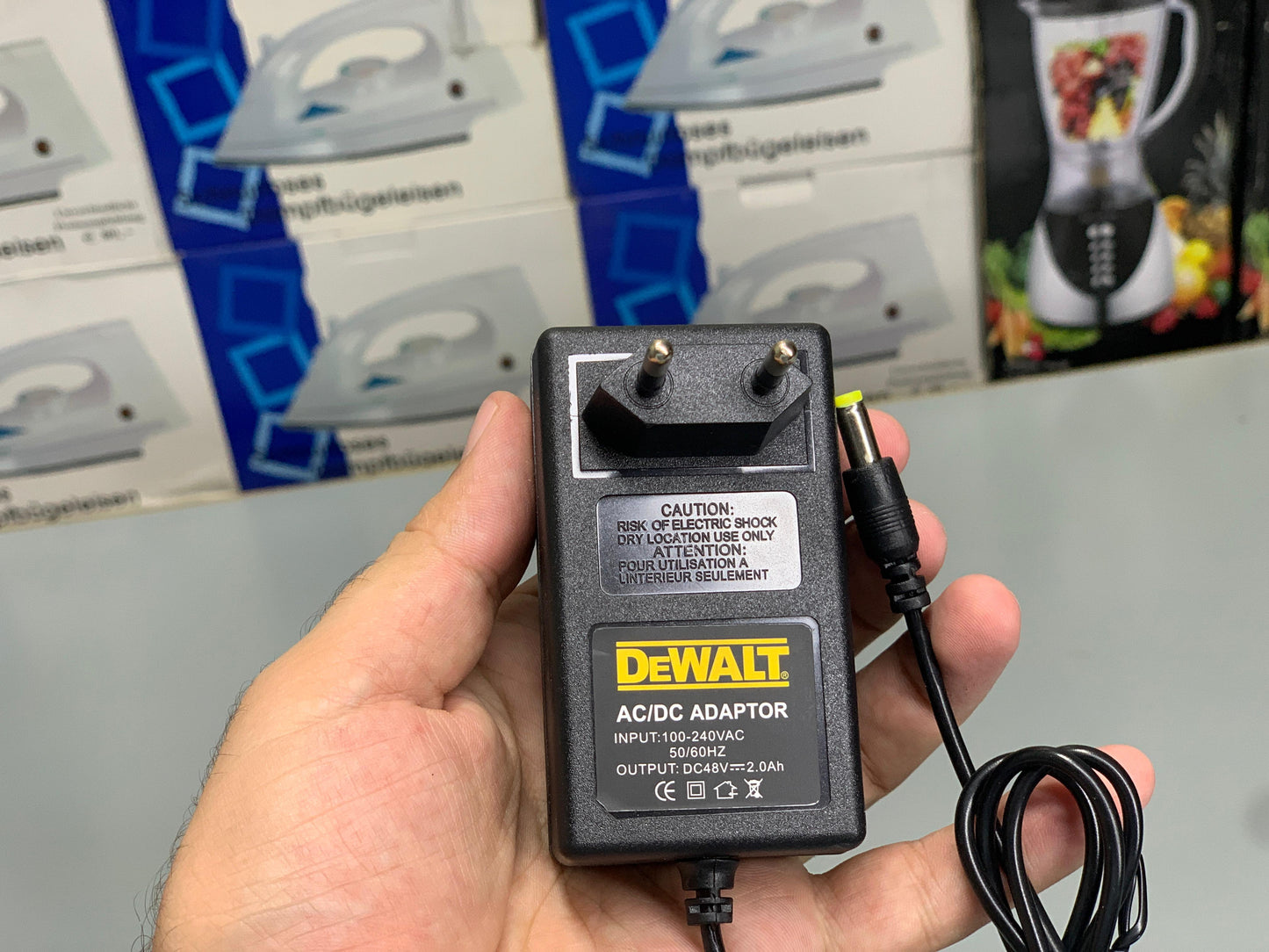 DUBAIZONES™  imported Dewalt 36V Rechargeable Chainsaw with TRI-LINK Bar and Chain