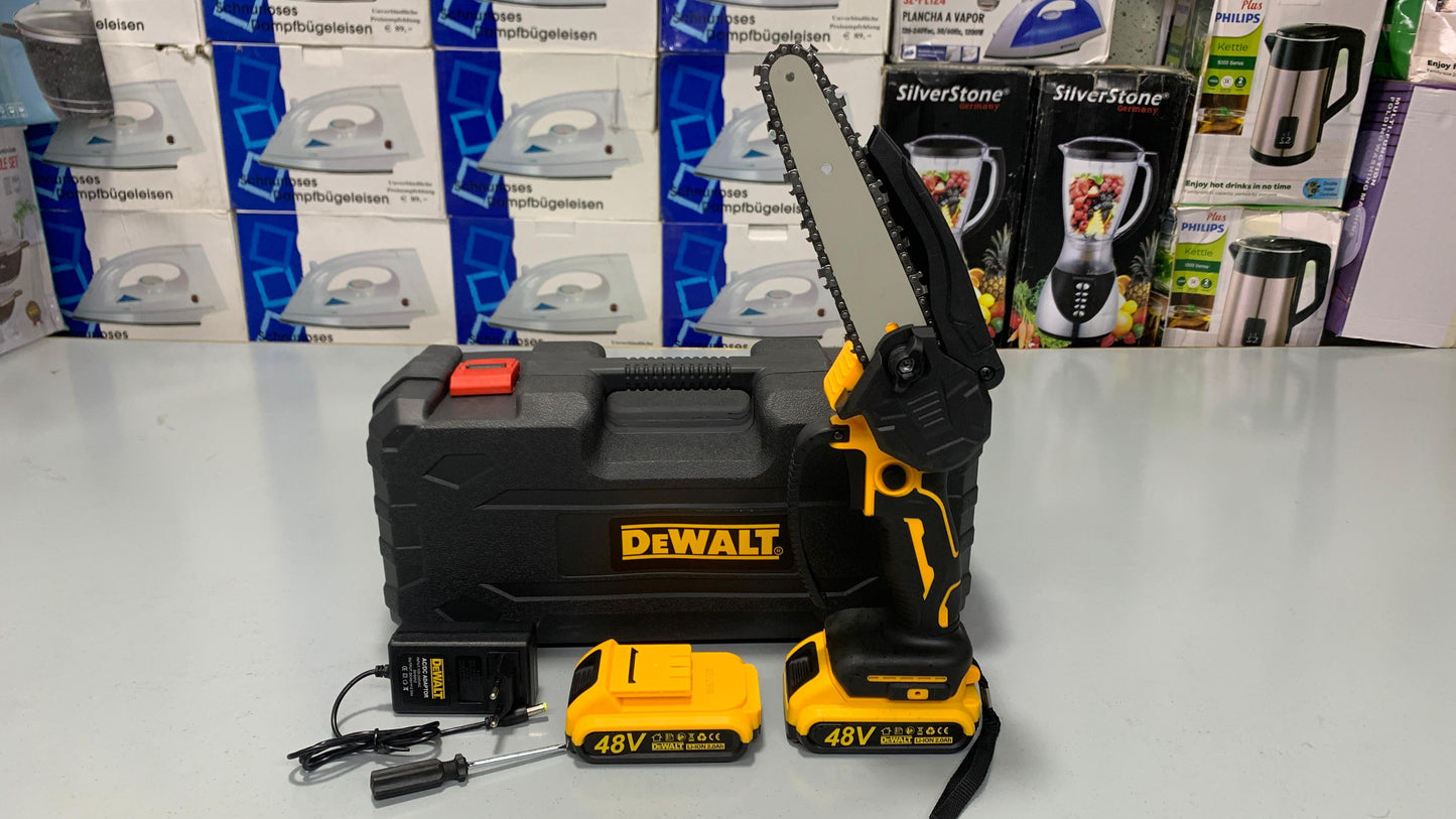 DUBAIZONES™  imported Dewalt 36V Rechargeable Chainsaw with TRI-LINK Bar and Chain