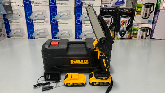 DUBAIZONES™  imported Dewalt 36V Rechargeable Chainsaw with TRI-LINK Bar and Chain