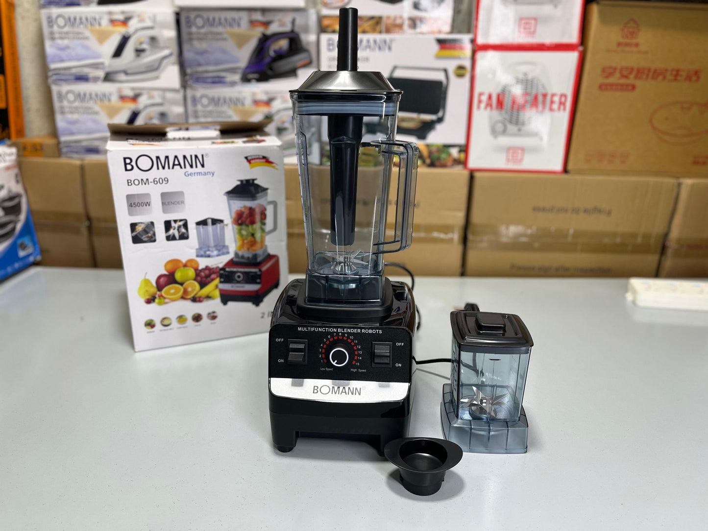 DUBAIZONES™ Bomann Germany 🇩🇪 2 in 1 Blender and Grinder Bomann-609