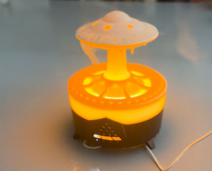 Rain drop air humidifier machine