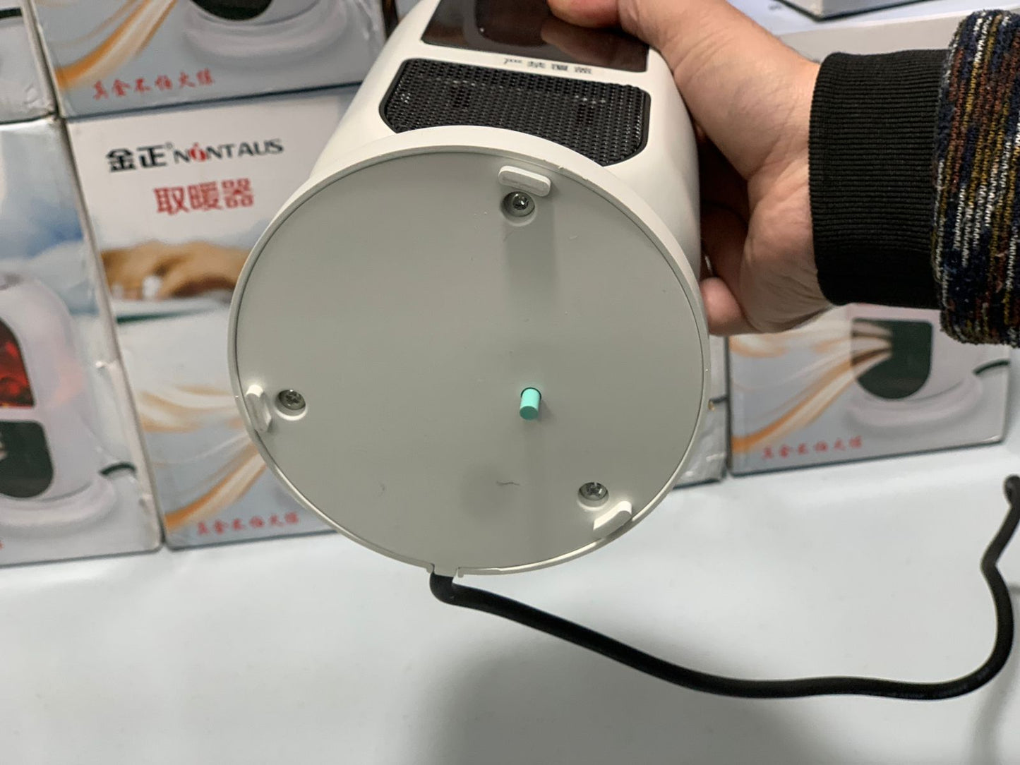 DUBAIZONES™ Nontause 3D Flame Heater – Imported Compact & Stylish Heating Solution