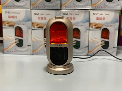 DUBAIZONES™ Nontause 3D Flame Heater – Imported Compact & Stylish Heating Solution