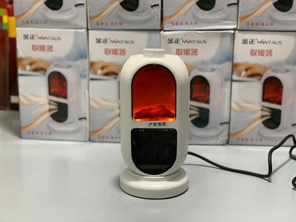 DUBAIZONES™ Nontause 3D Flame Heater – Imported Compact & Stylish Heating Solution