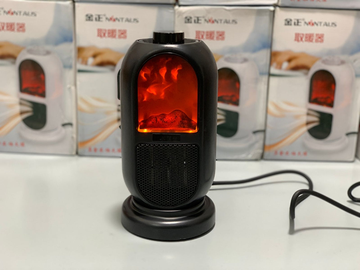 DUBAIZONES™ Nontause 3D Flame Heater – Imported Compact & Stylish Heating Solution