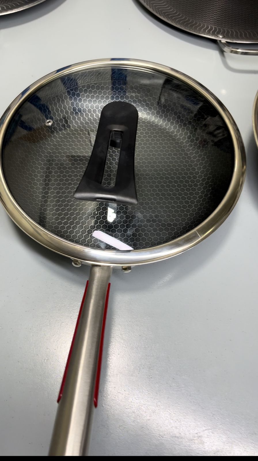 DUBAIZONES™ HoneyComb Double Laser Coating SHALLOW Frying Pan