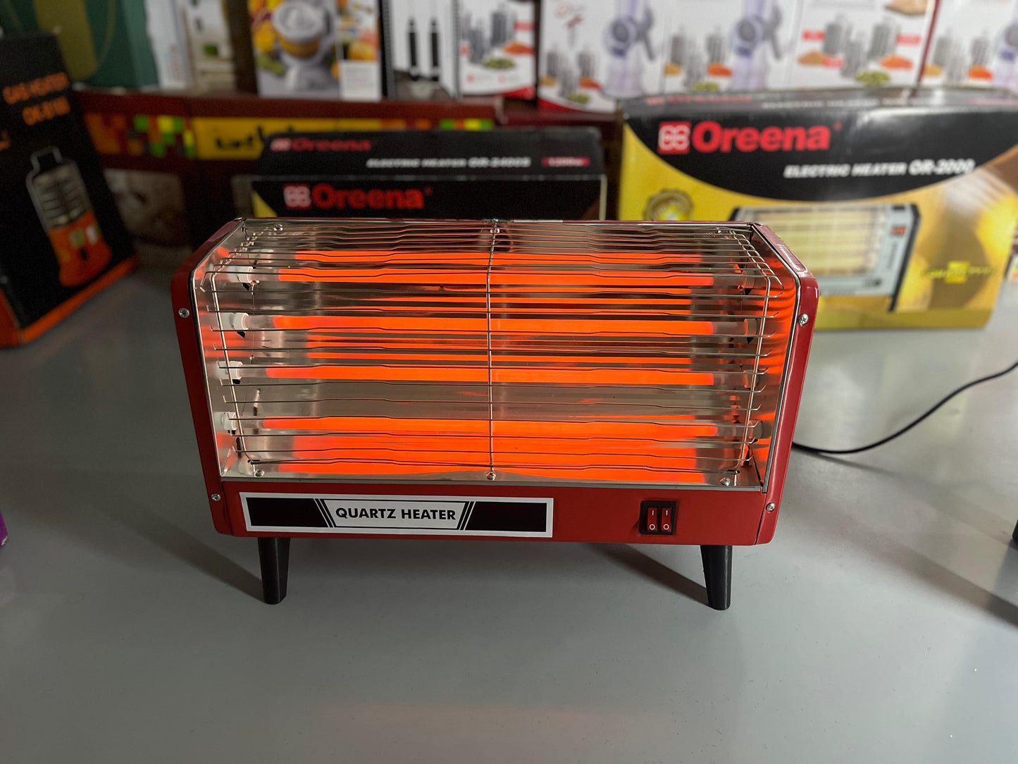 DUBAIZONES™  Oreena – Electric Quartz Tube Heater 1200W